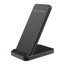 Wireless fast foldable vertical desktop wireless charger stand quick charging bracket high power stand for mobile phones desktop